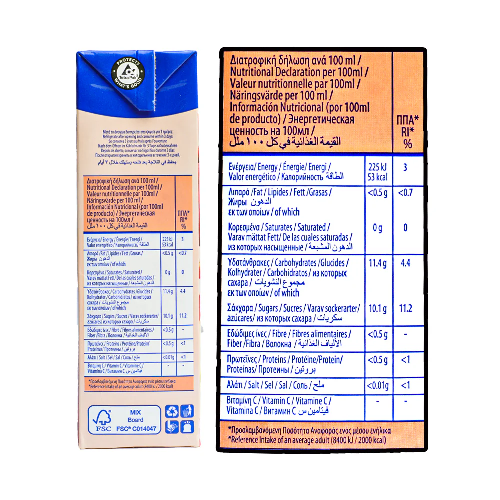 Fontana Fruit Juice Apple 1L - Image 2