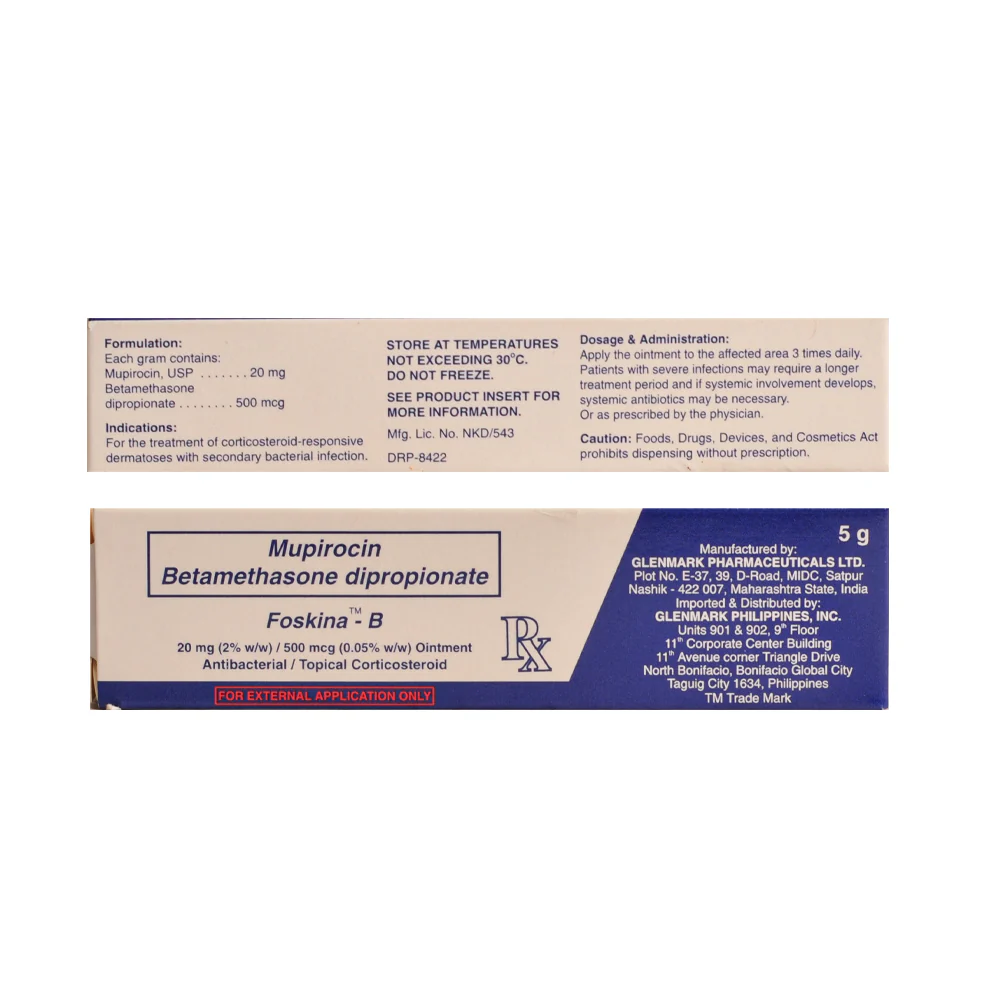 Foskina-B 20mg/500mcg Ointment 5g - Image 3