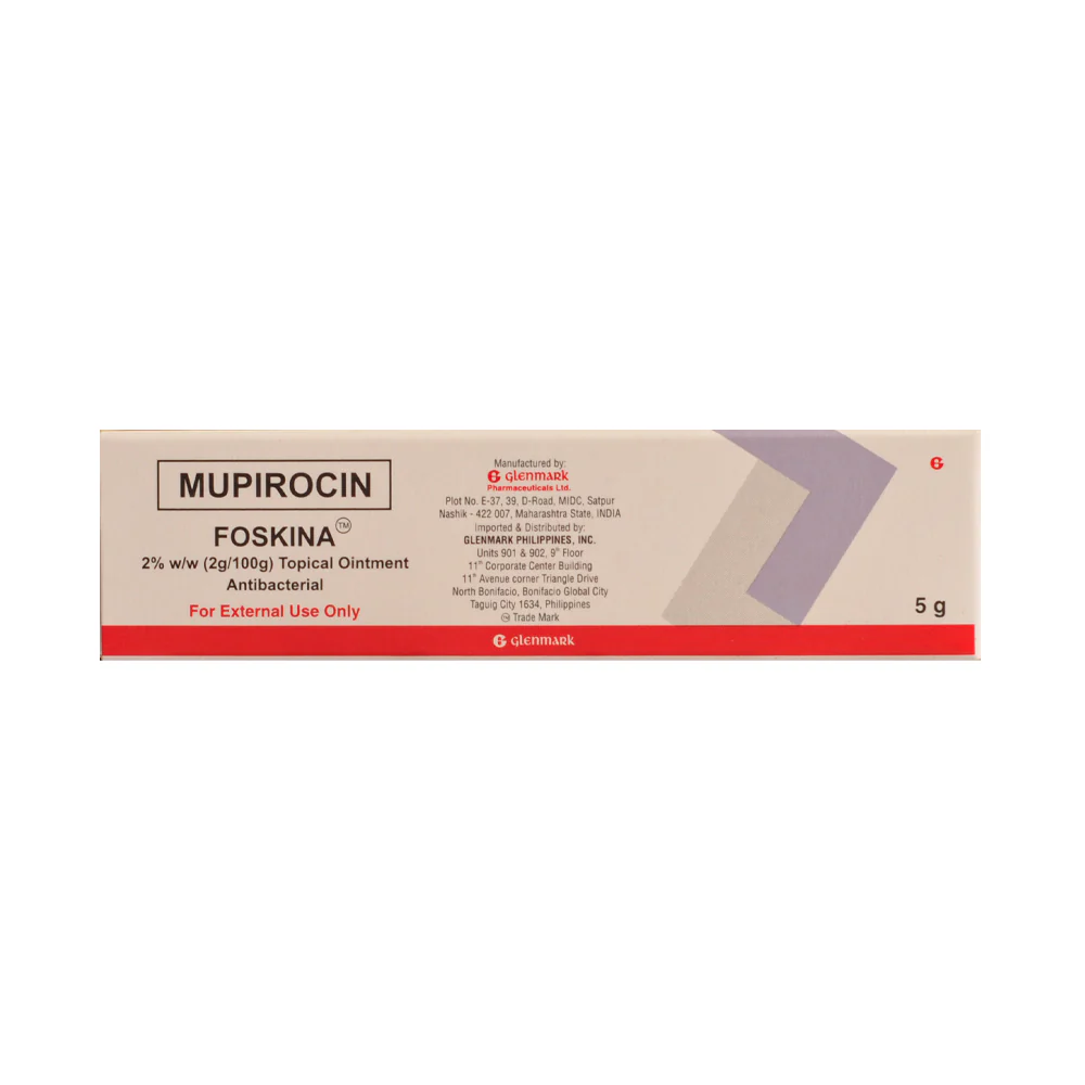 Foskina Mupirocin 2% With Tropical Ointment 5g - Image 2