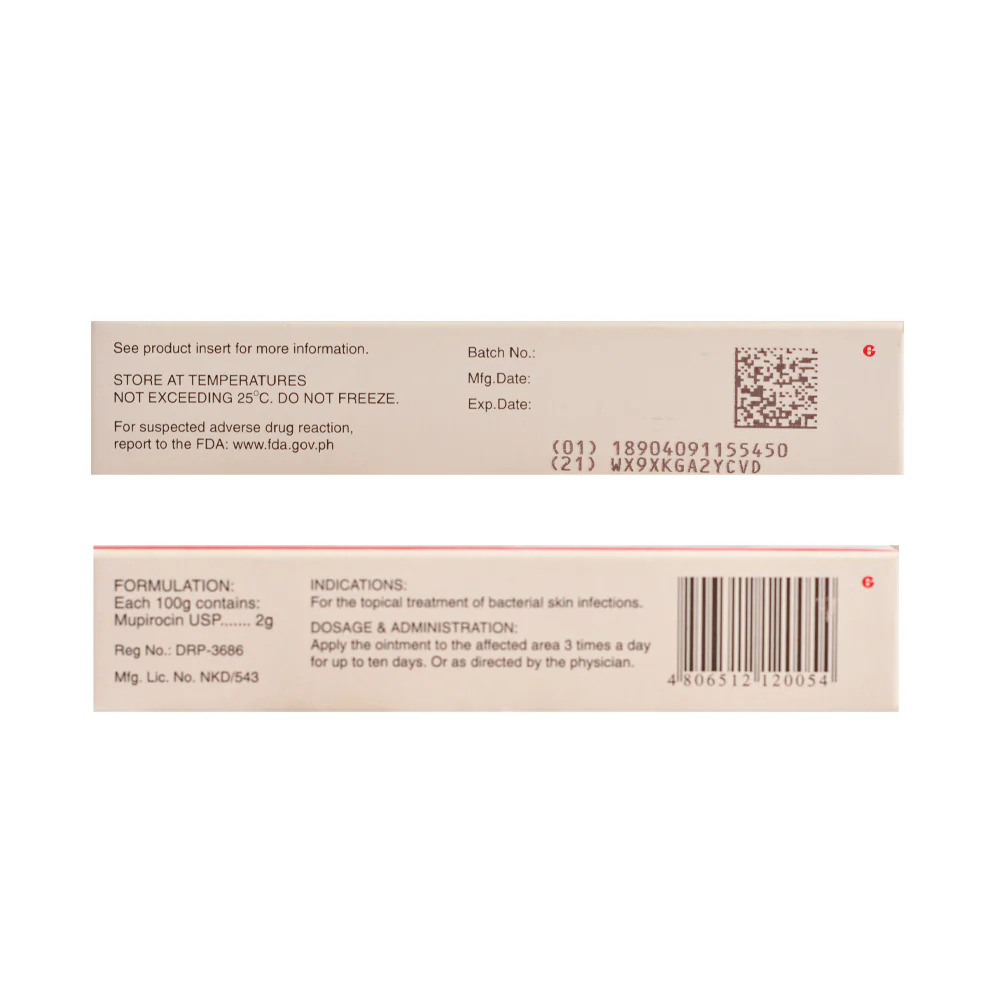 Foskina Mupirocin 2% With Tropical Ointment 5g - Image 3