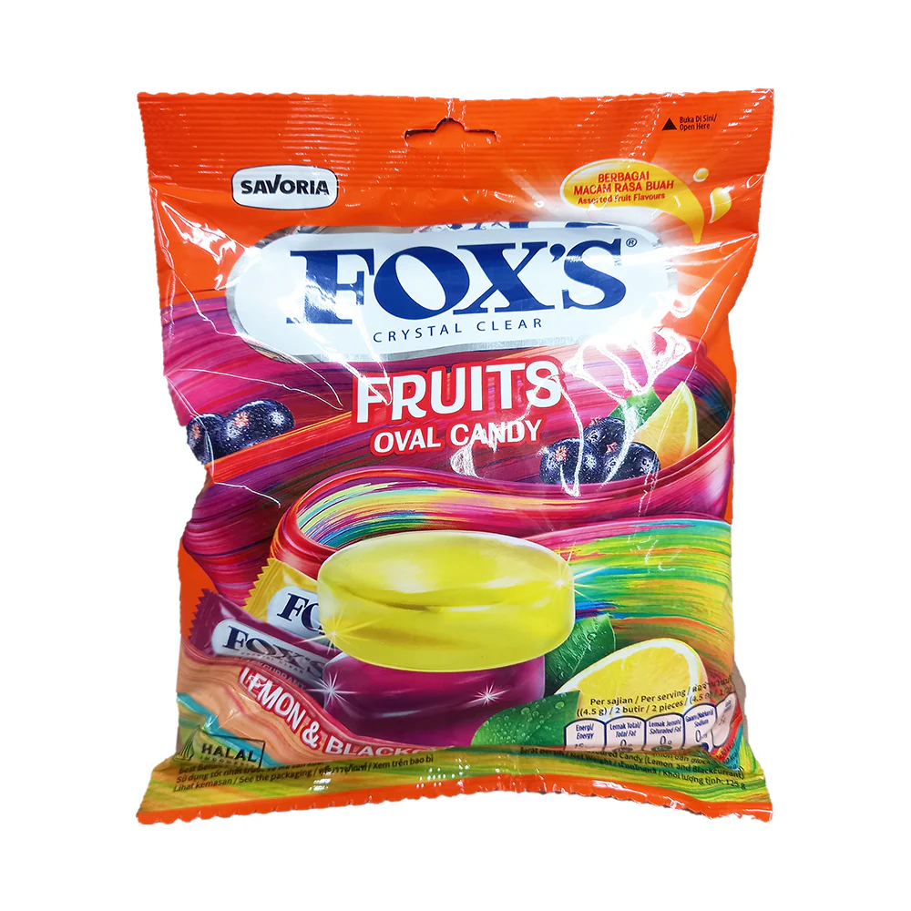 Fox's Crystal Clear Candy Oval 125g - Image 7