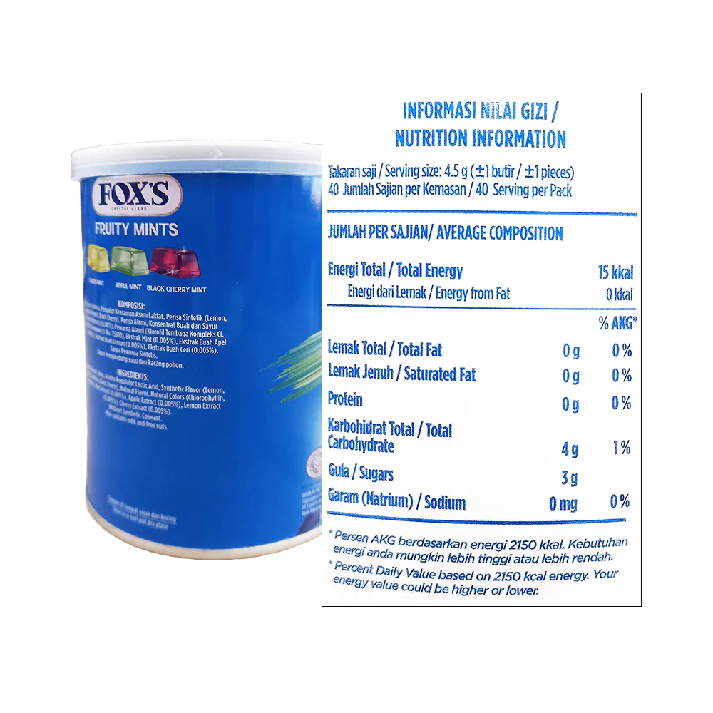 Fox's Crystal Clear Candy Tin 180g - Image 6