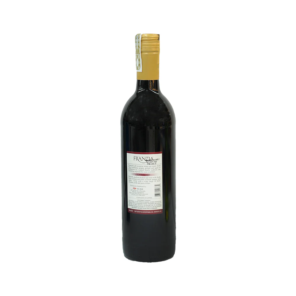 Franzia California Red Wine 750ml - Image 3