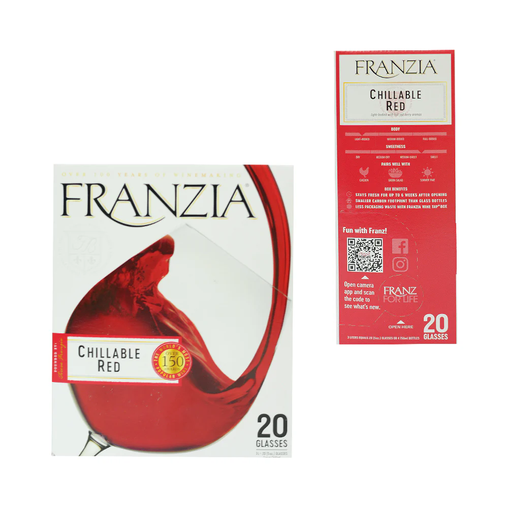 Franzia Chillable Red 3L - Image 3