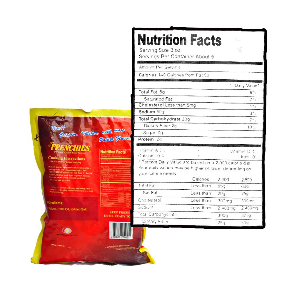 Frenchies Fries Funsize Plain 450g - Image 2
