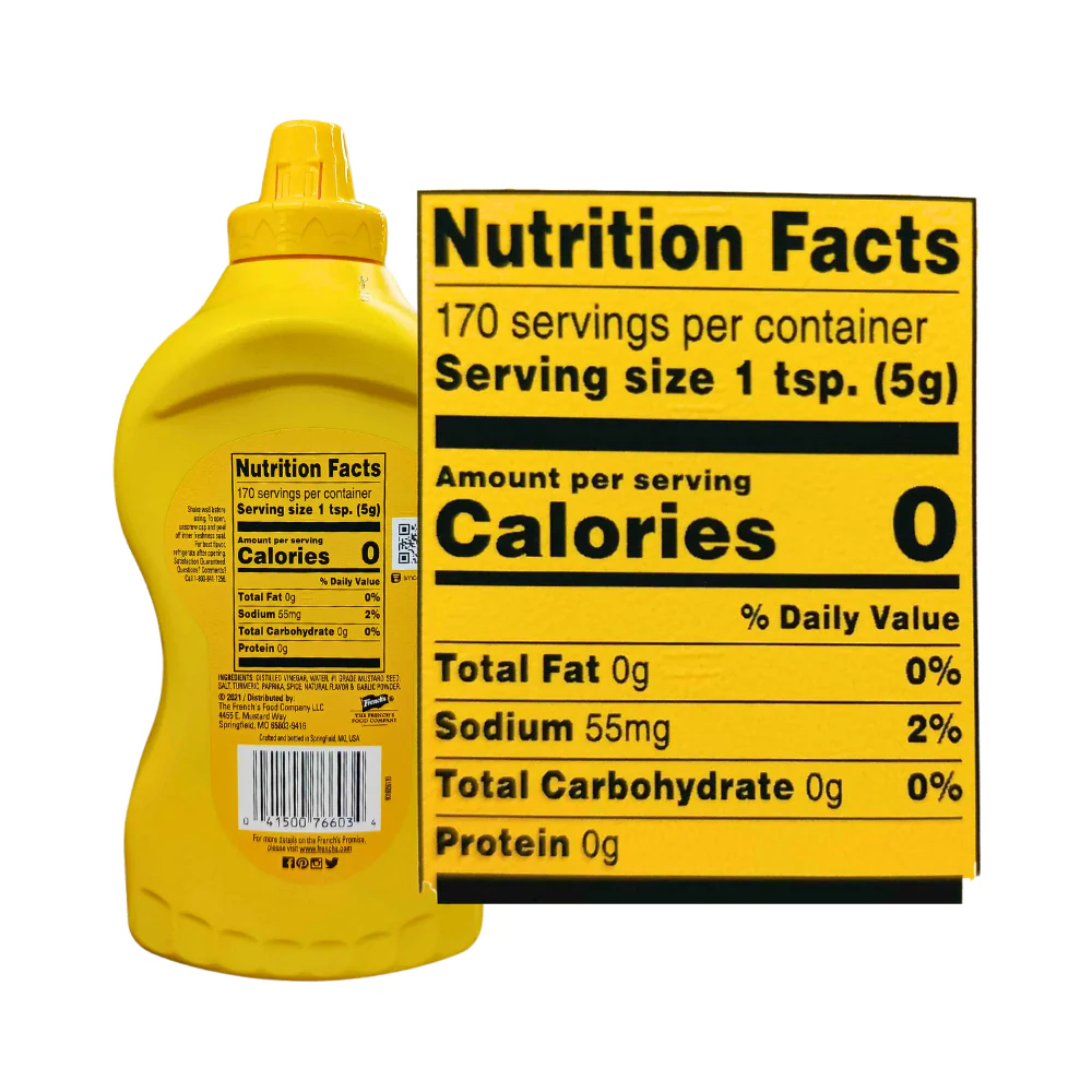 French's Mustard Classic Yellow 850g (30oz) - Image 2