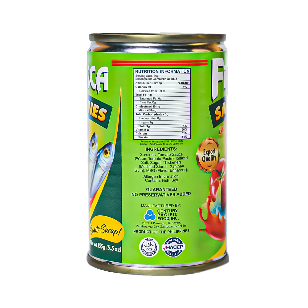Fresca Sardines In Tomato Sauce 155g - Image 2