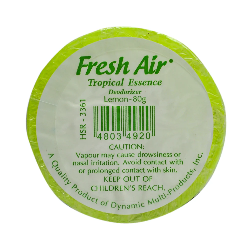 Fresh Air Deodorizer Lemon Scent Refill 80g - Image 2