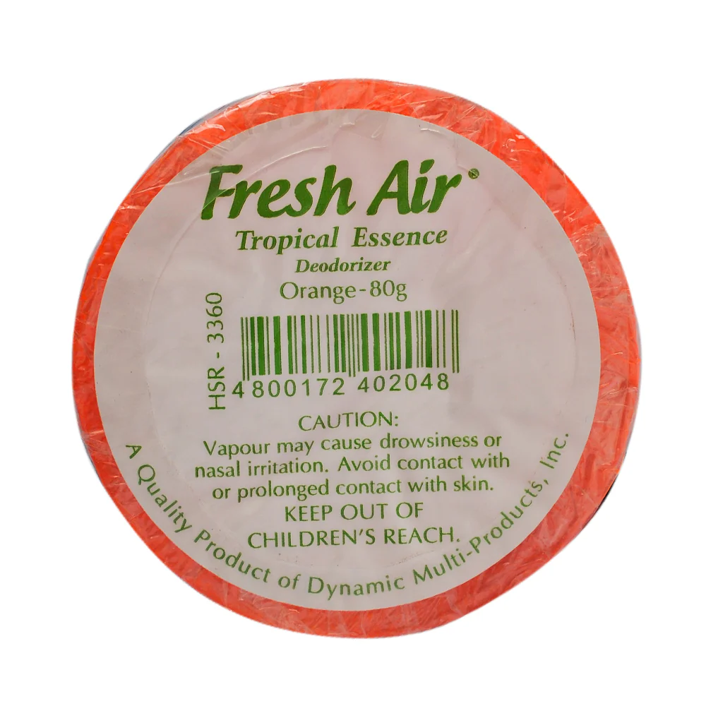 Fresh Air Deodorizer Orange Scent Refill 80g - Image 2