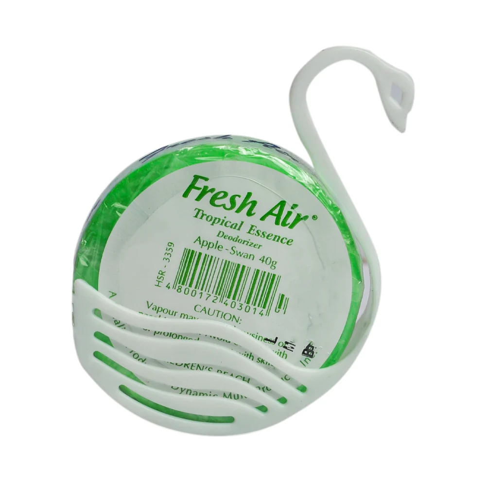 Fresh Air Deodorizer With Plastic Swan Container Apple Scent 40g - Image 2