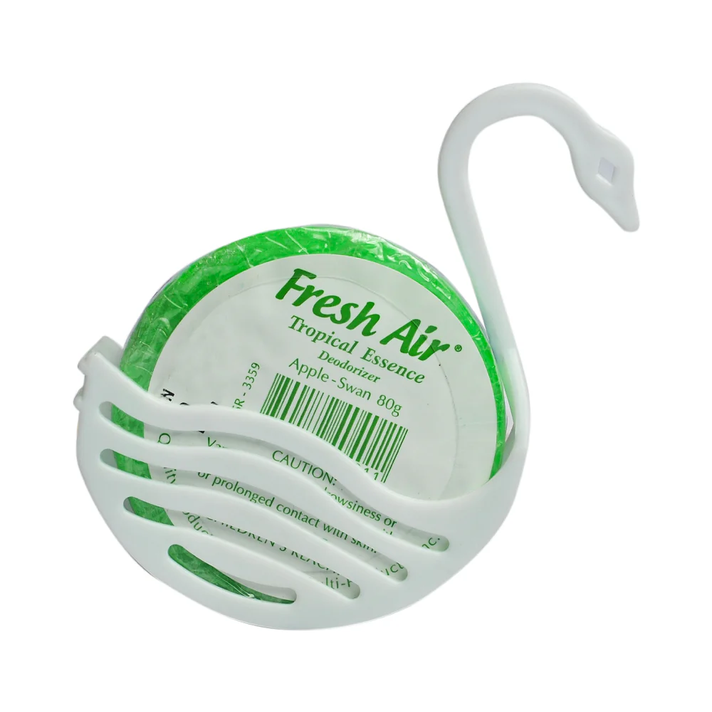 Fresh Air Deodorizer With Plastic Swan Container Apple Scent 80g - Image 2