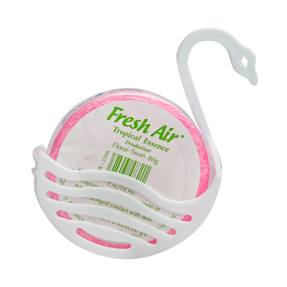Fresh Air Deodorizer With Plastic Swan Container Floral Scent 80g - Image 2