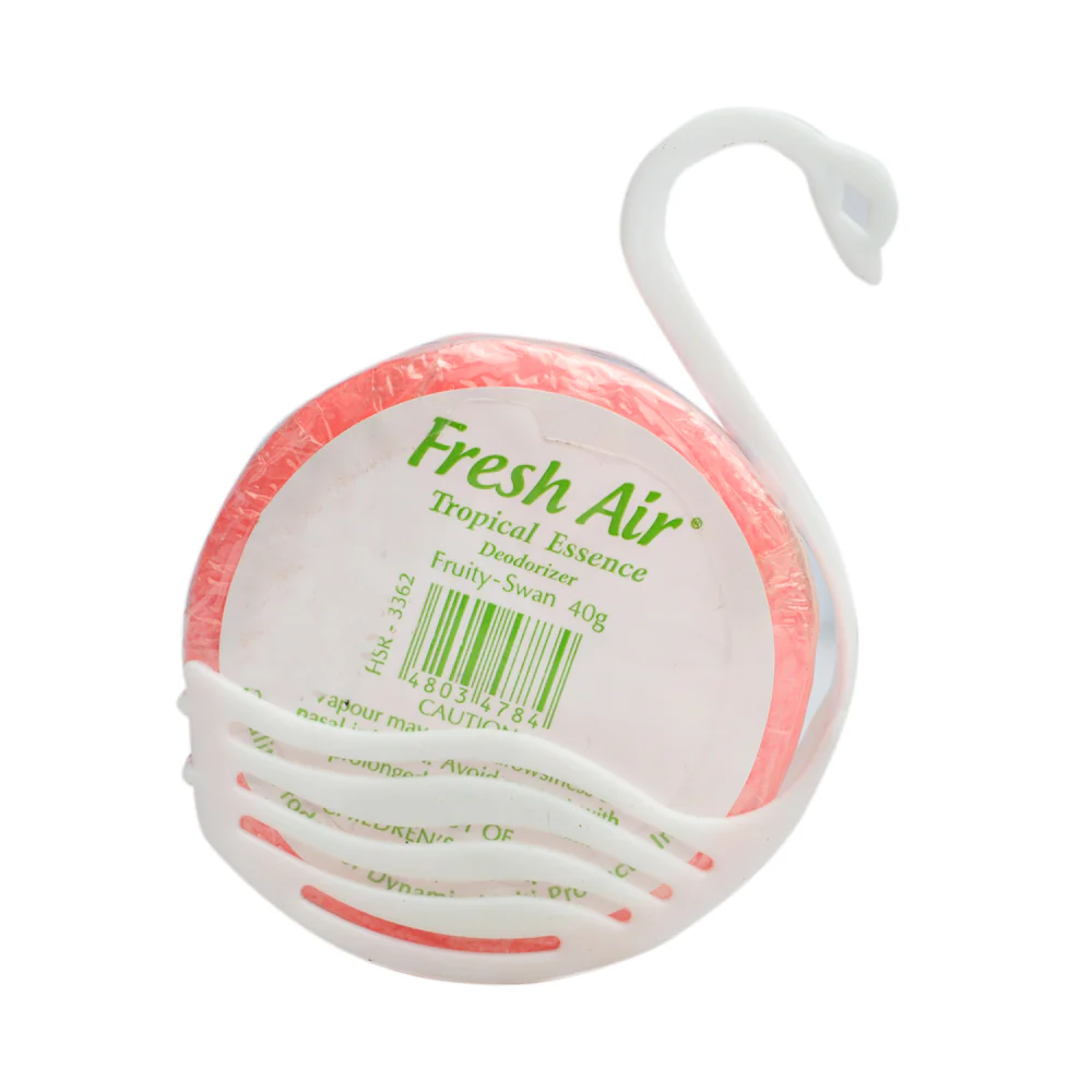 Fresh Air Deodorizer With Plastic Swan Container Fruity Scent 40g - Image 2