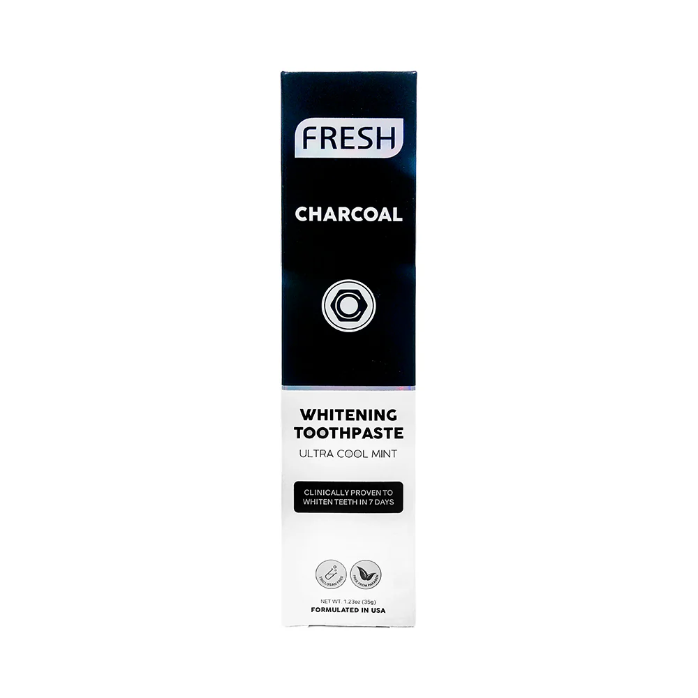 Fresh Charcoal Whitening Toothpaste Ultra Cool Mint 35g - Image 2