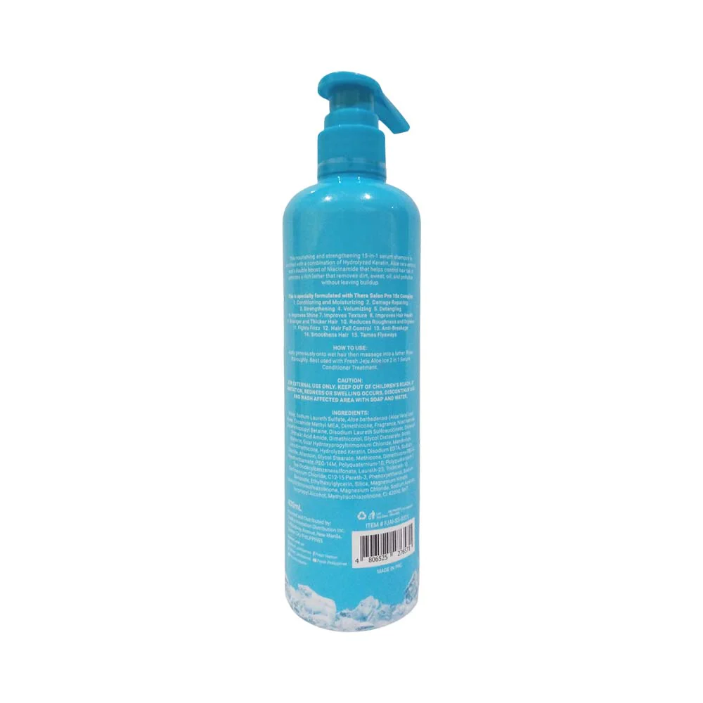 Fresh Hairlab Jeju Aloe Ice Double Boost Niacinamide Serum Shampoo 430ml - Image 3