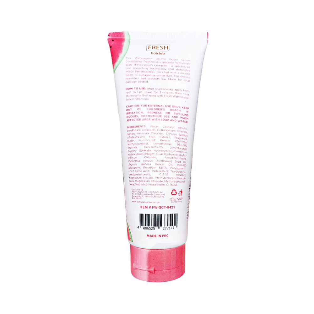 Fresh Hairlab Watermelon Double Boost Collagen 2 in 1 Serum Conditioner Treatment 200ml - Image 3