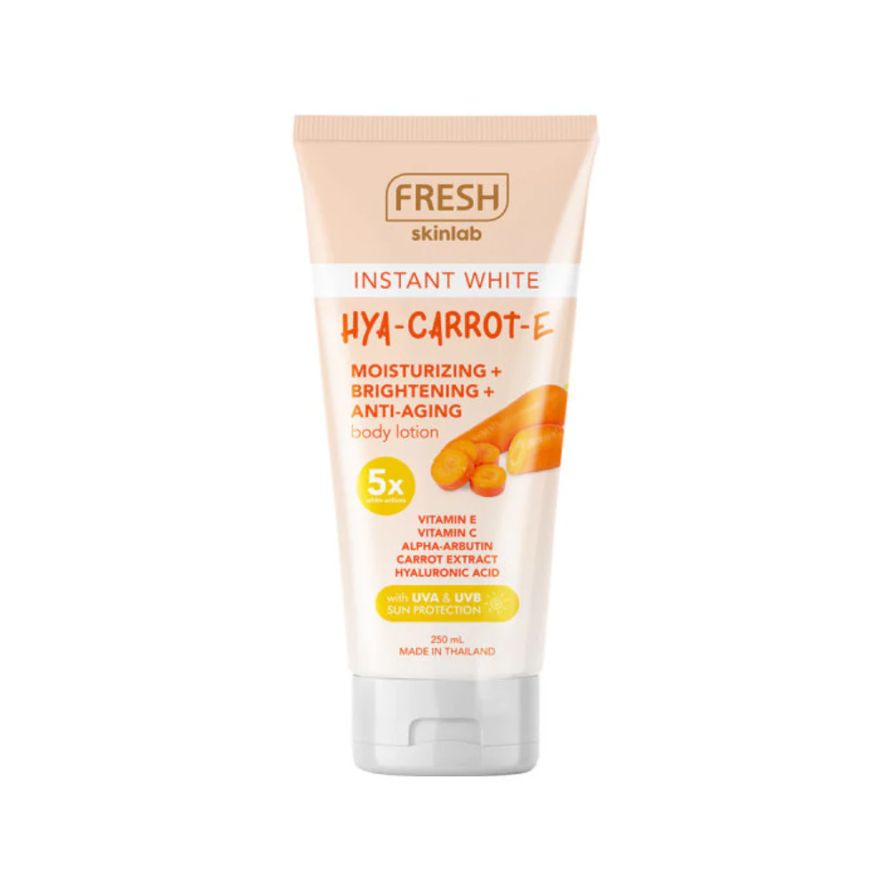 Fresh Instant White Hya-Carrot-E Body Lotion 250ml - Image 2