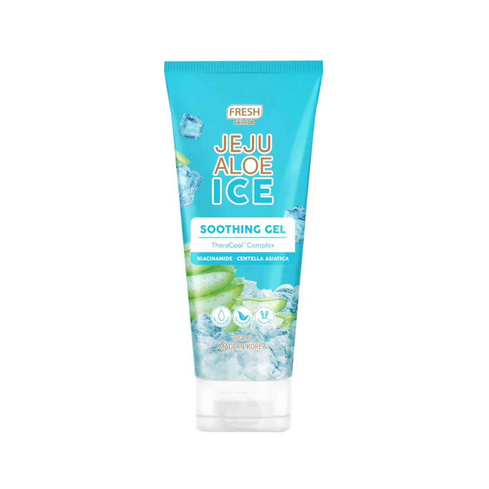 Fresh Skinlab Jeju Aloe Ice 98% Aloe Vera Soothing Gel 230ml - Image 2