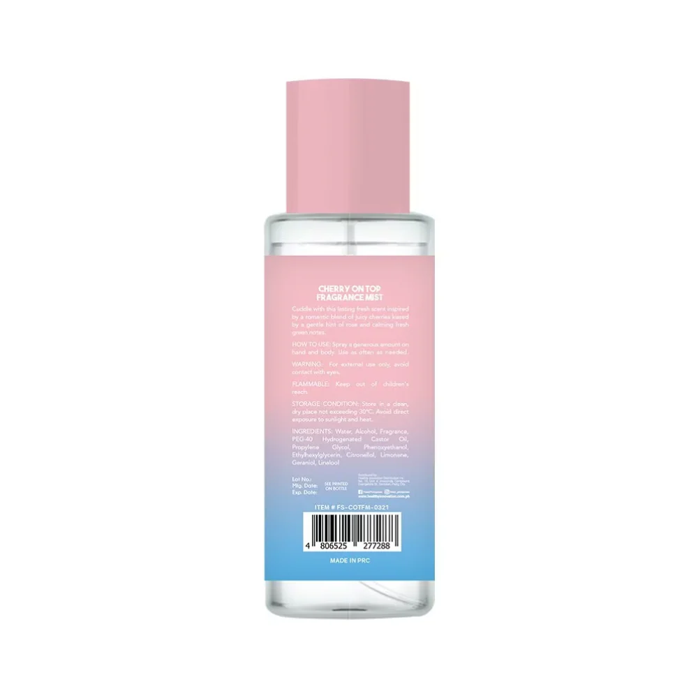 Fresh Scentlab Fragrance Mist Cherry On Top 88ml - Image 3