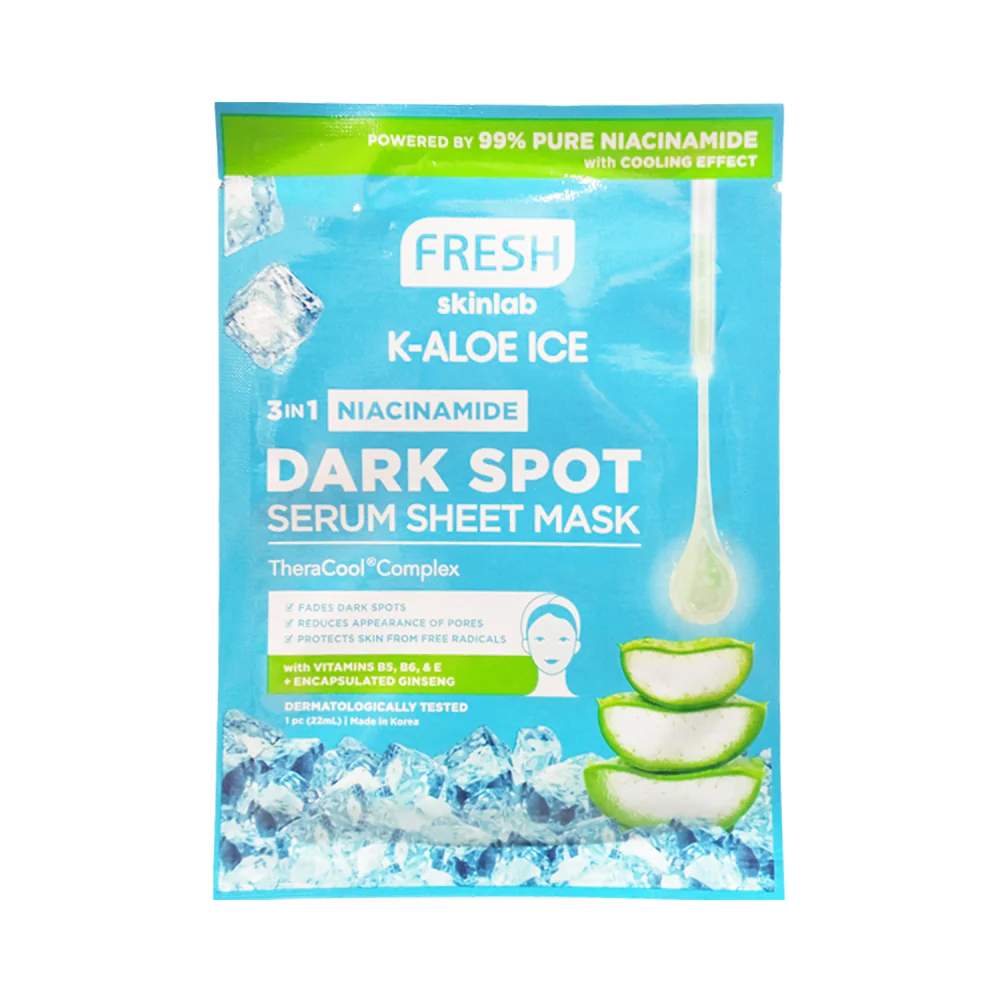 Fresh Skinlab Jeju Aloe Ice Facial Mask 1 Sheet - Image 2