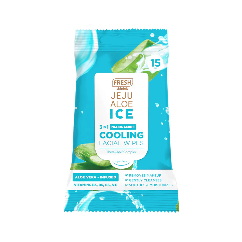 Fresh Skinlab Jeju Aloe Make Up Wipes 15's - Image 2