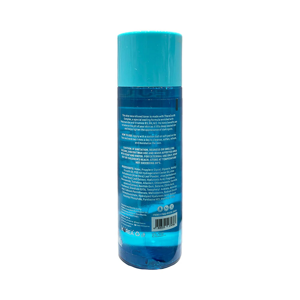 Fresh Skinlab K-Aloe Ice 3 In 1 Niacinamide Dark Spot Toner 100ml - Image 3