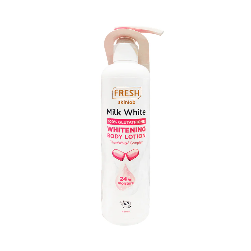 Fresh Skinlab Milk White Whitening Body Lotion 480ml - Image 2