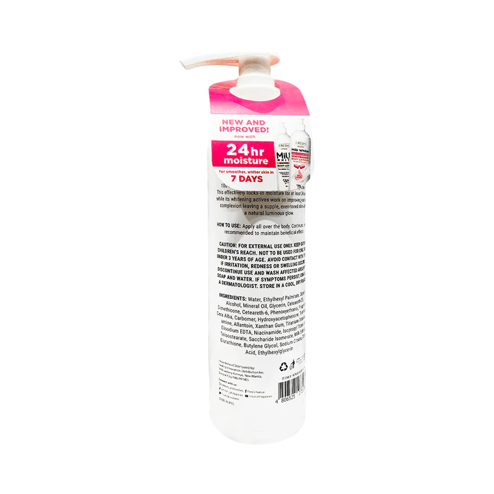 Fresh Skinlab Milk White Whitening Body Lotion 480ml - Image 3