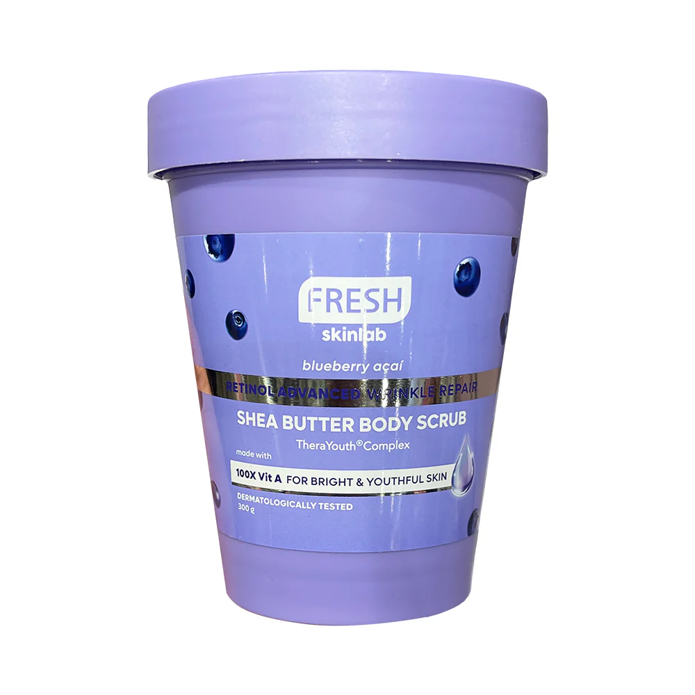Fresh Skinlab Retinol Shea Butter Body Scrub 300g - Image 2