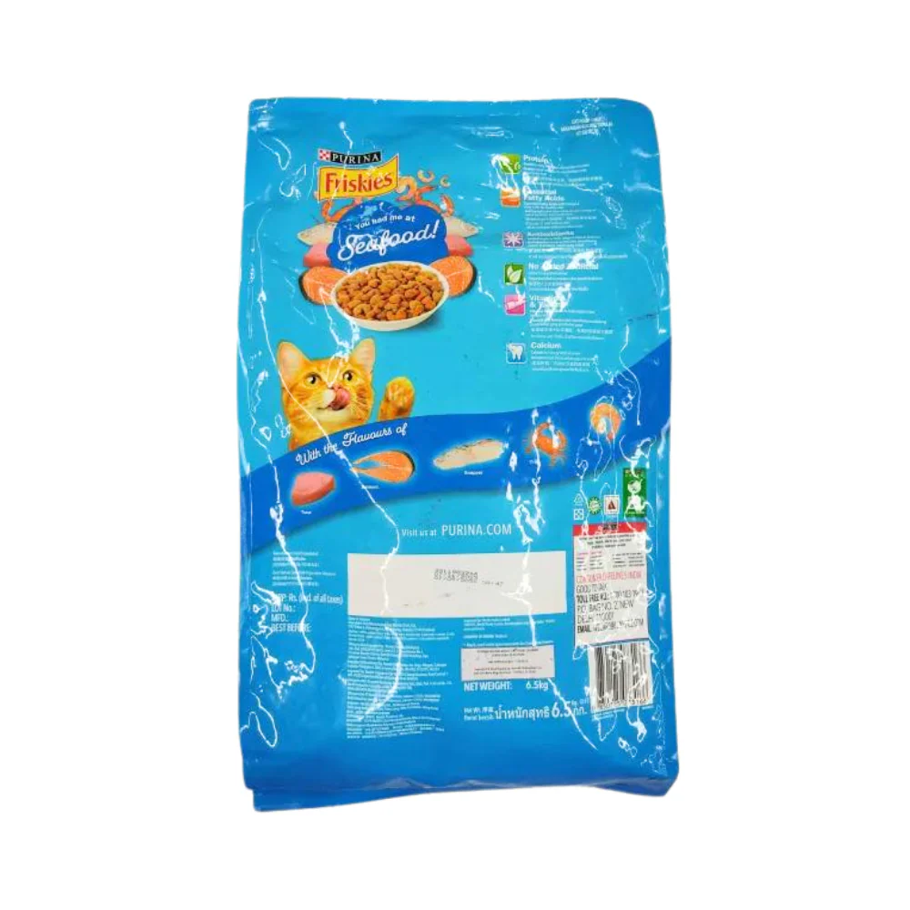 Friskies Dry Cat Food Seafood Sensations 6kg - Image 2