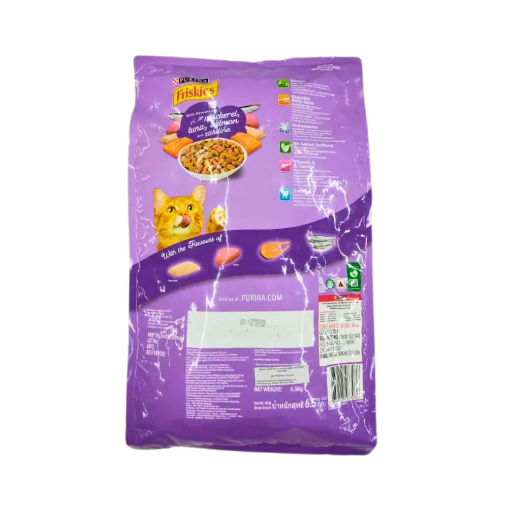Friskies Dry Cat Food Surfin Turfin 6kg - Image 2