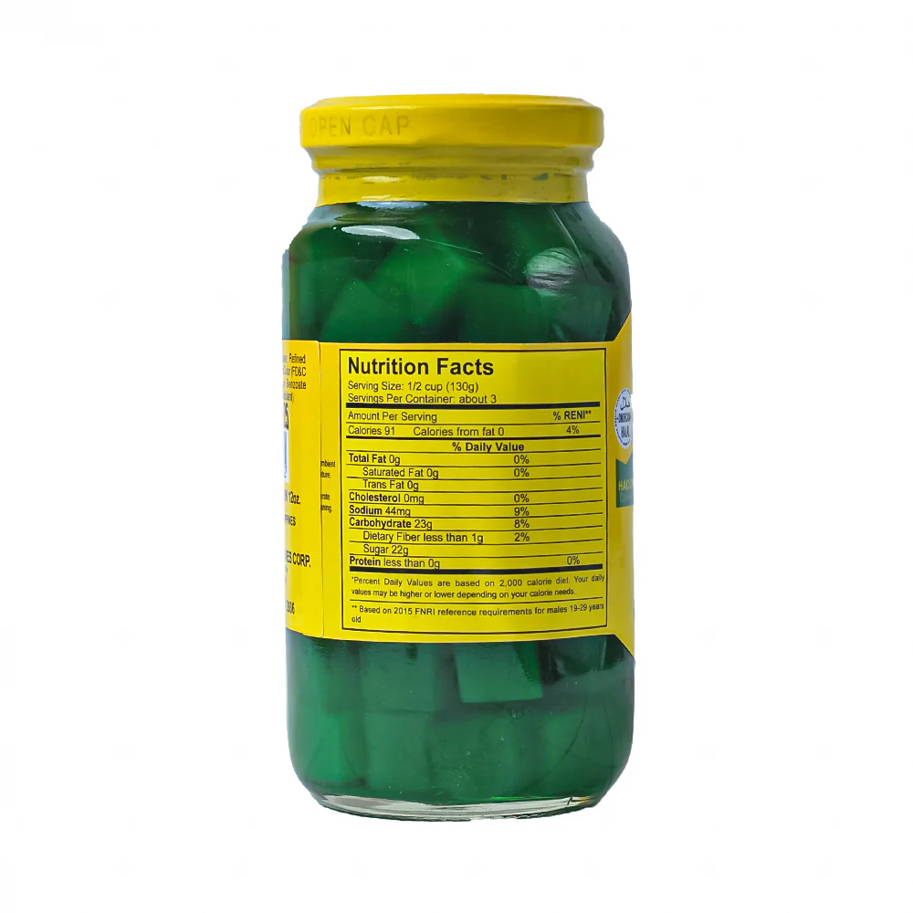 Fruit Basket Nata De Coco Green 340g (12oz) - Image 2