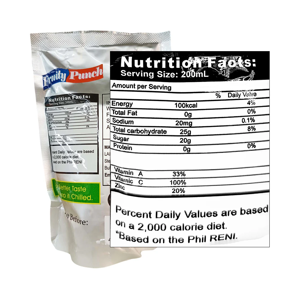 Fruity Punch Juice 200ml - Image 2