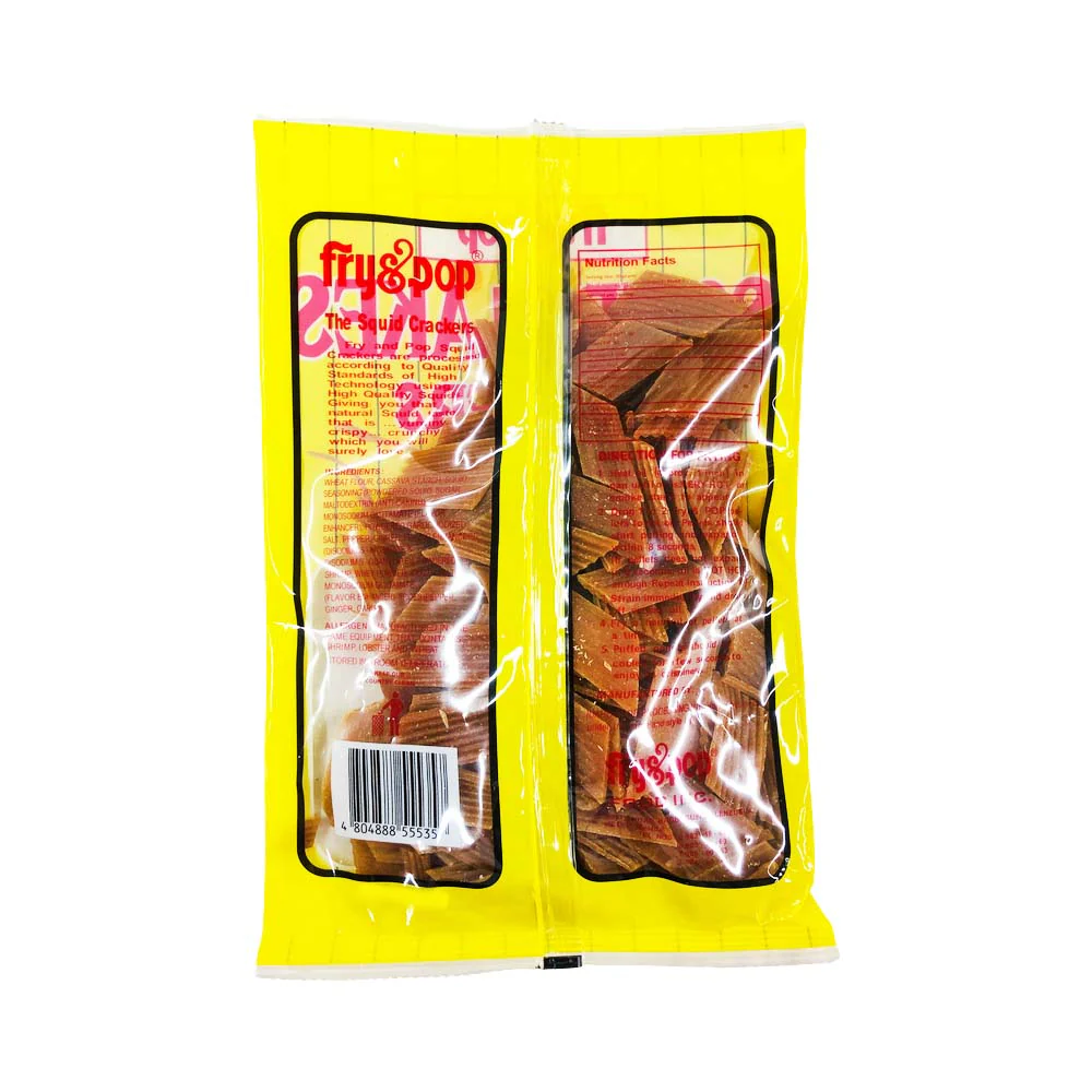 Fry & Pop Crackers Squid Flakes 200g - Image 2