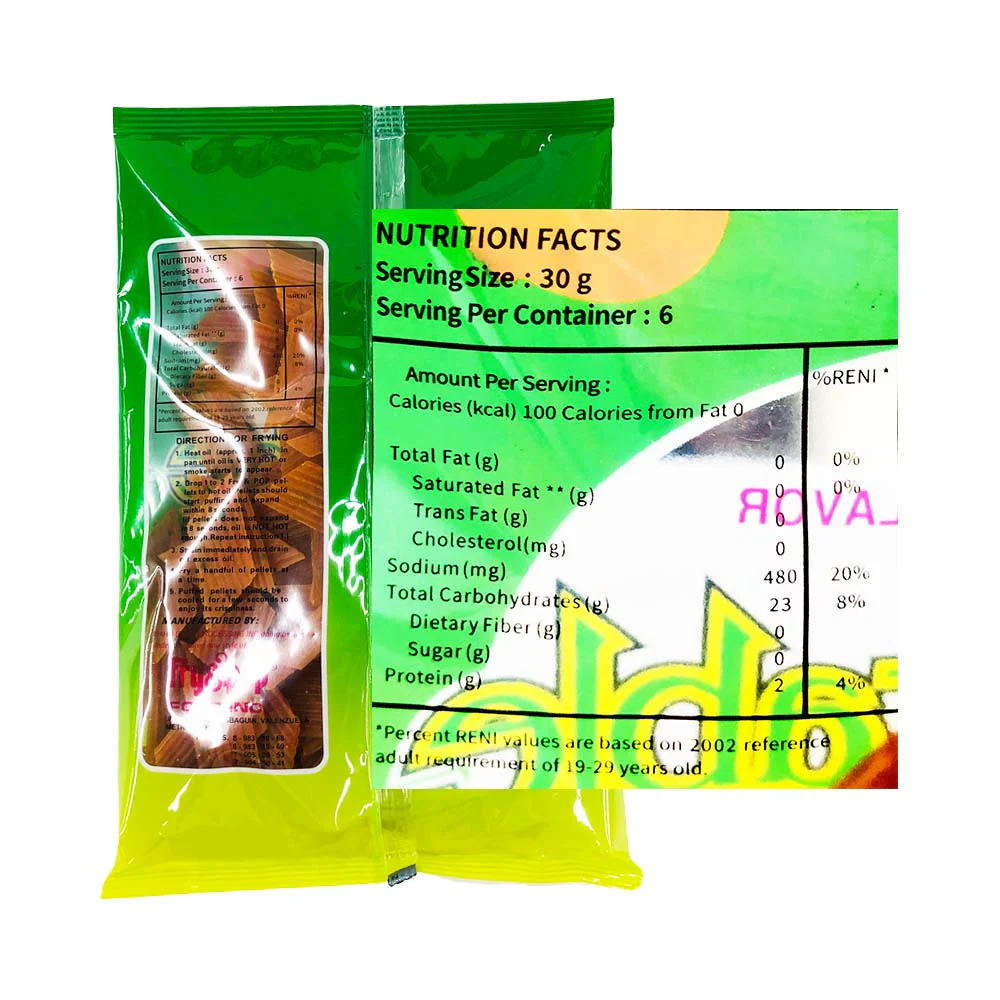Fry & Pop Crackers Vegetable 200g - Image 2