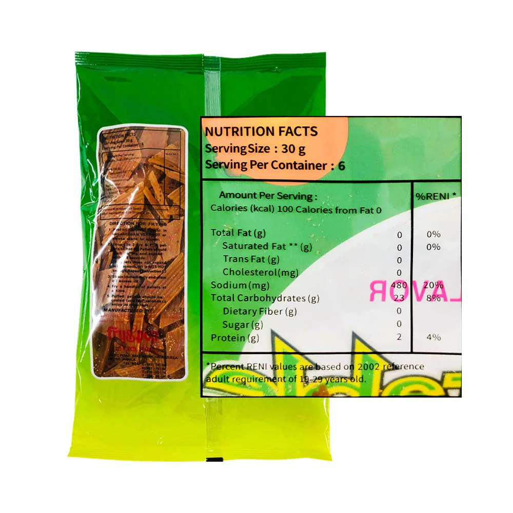 Fry & Pop Crackers Vegetable 400g - Image 2
