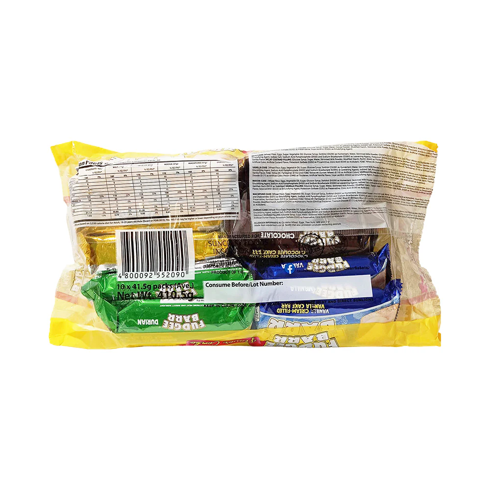 Fudgee Barr Flavor Combo 41.5g x 10's - Image 2