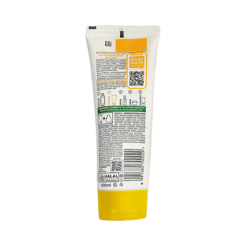Garnier Bright Complete Vitamin C Face Wash - Image 2