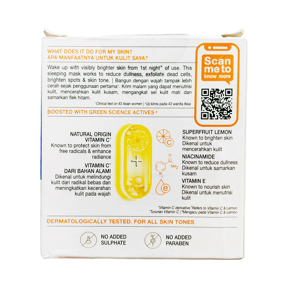Garnier Light Complete Night Yoghurt Sleeping Mask - Image 2
