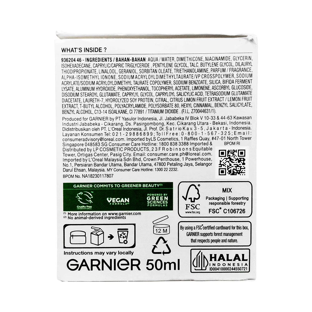 Garnier Light Complete Night Yoghurt Sleeping Mask - Image 3