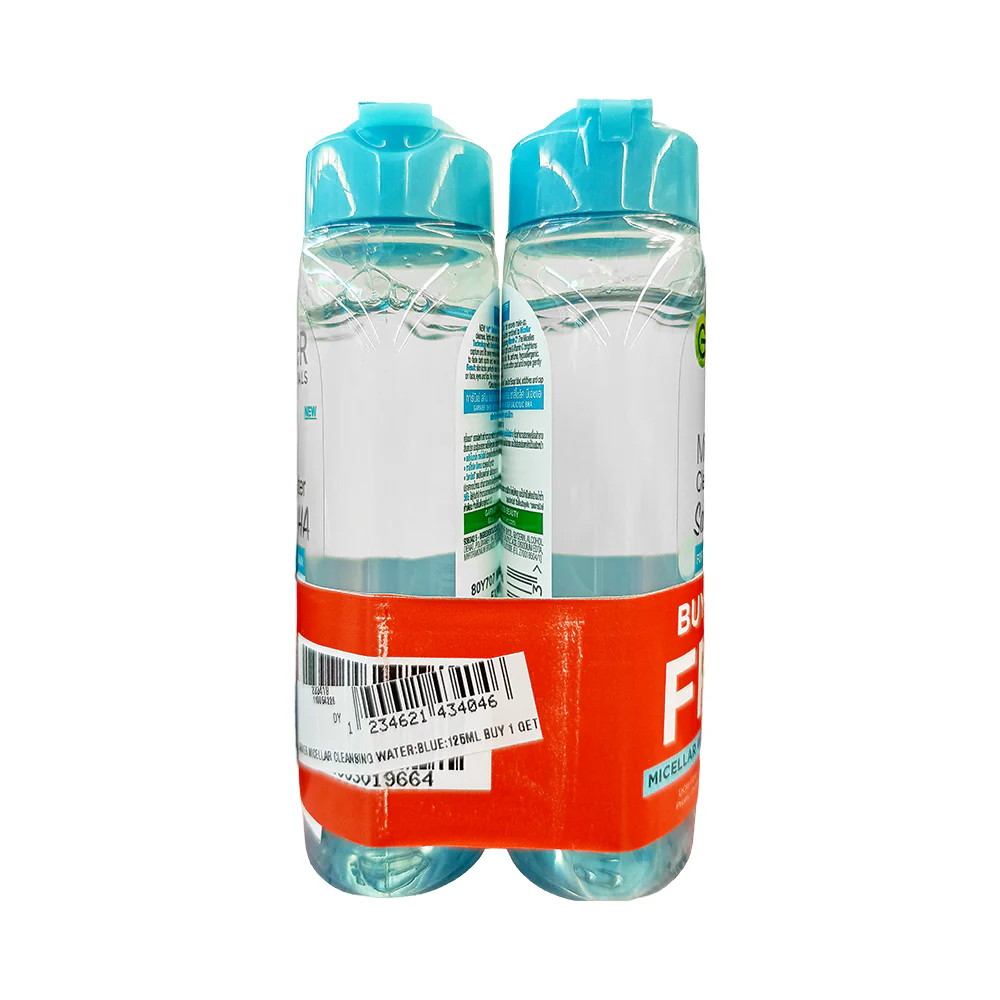 Garnier Micellar Cleansing Water 125ml x 2's - Image 2