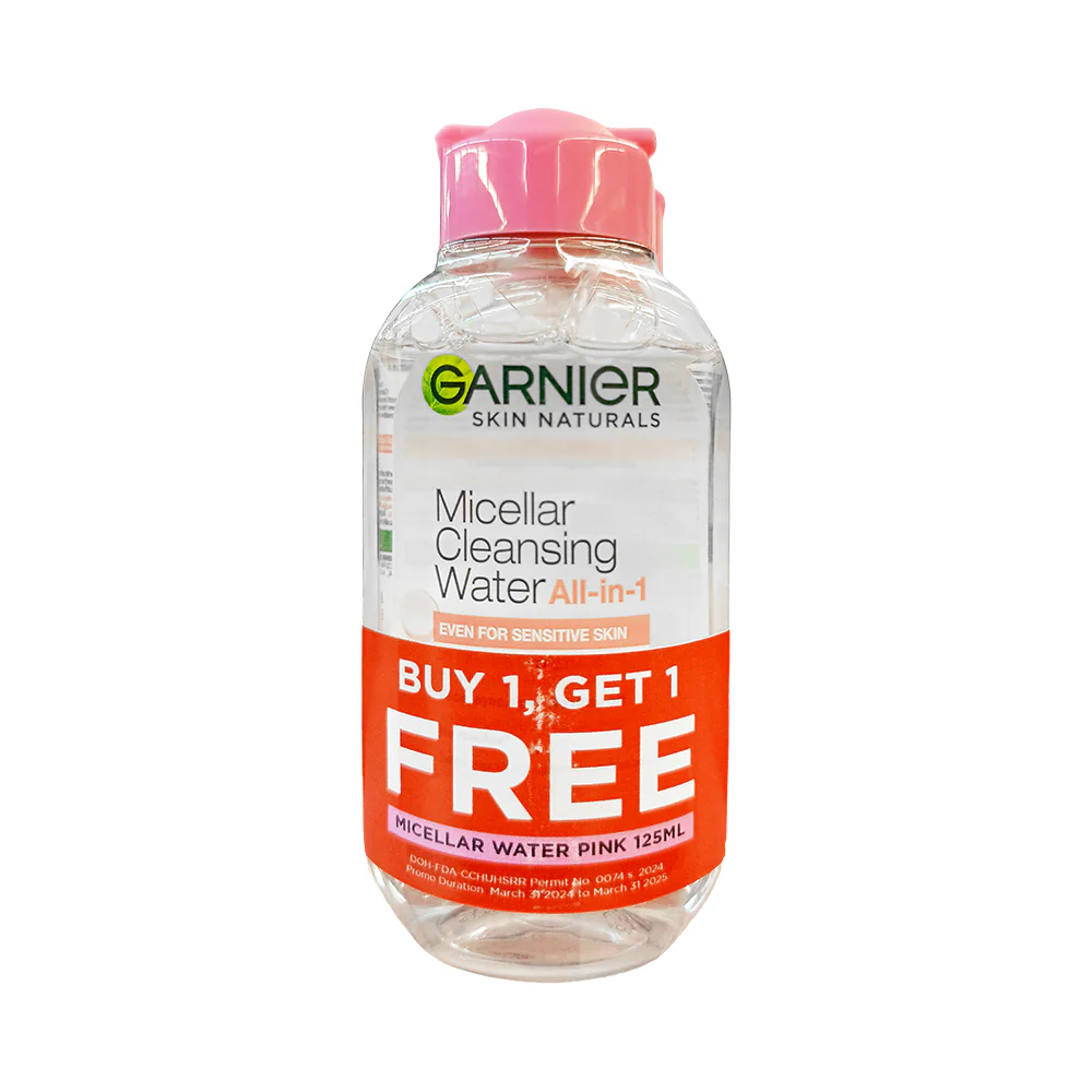 Garnier Micellar Cleansing Water 125ml x 2's - Image 3