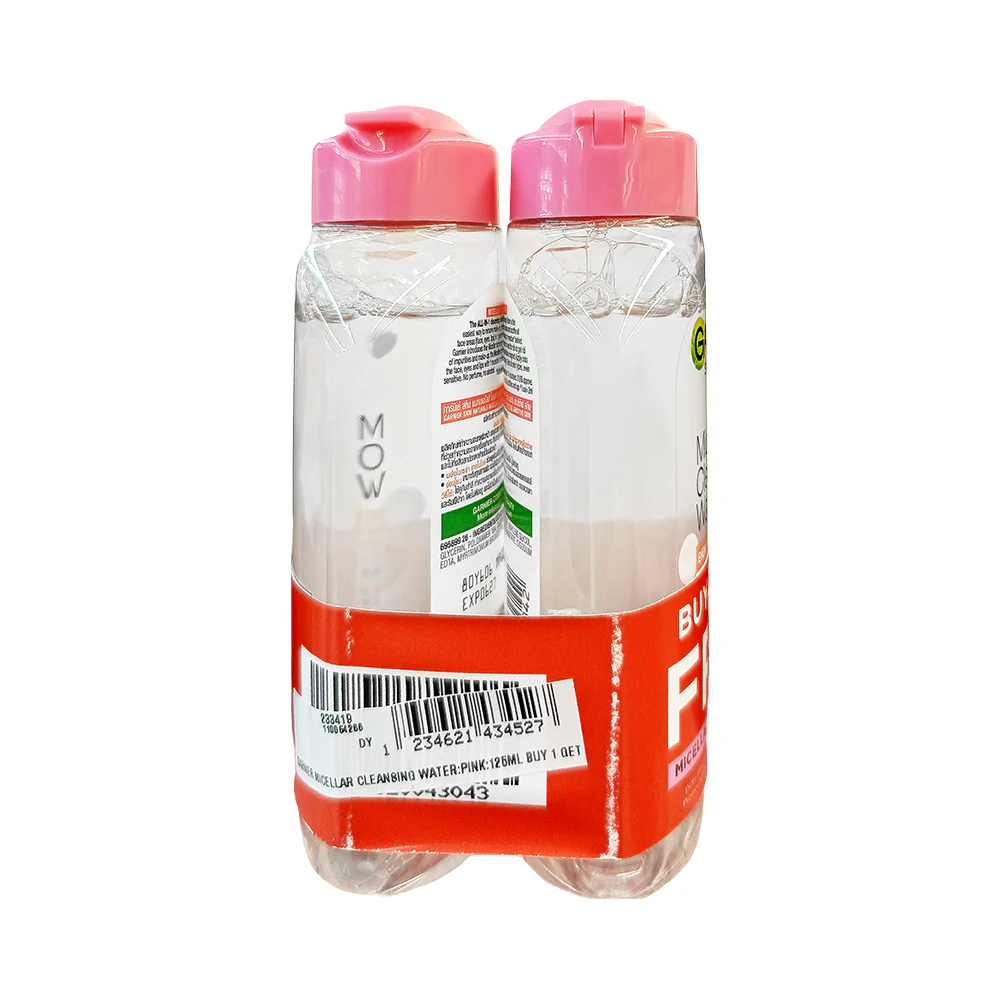Garnier Micellar Cleansing Water 125ml x 2's - Image 4