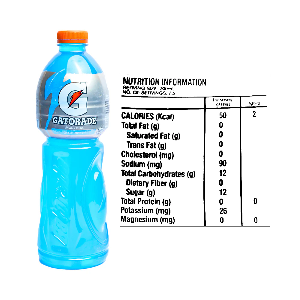 Gatorade Energy Drink Blue Bolt 1.5L - Image 2