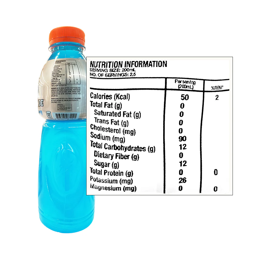 Gatorade Energy Drink Blue Bolt 500ml - Image 2