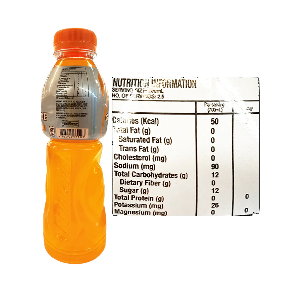 Gatorade Energy Drink Orange Chill 500ml - Image 2