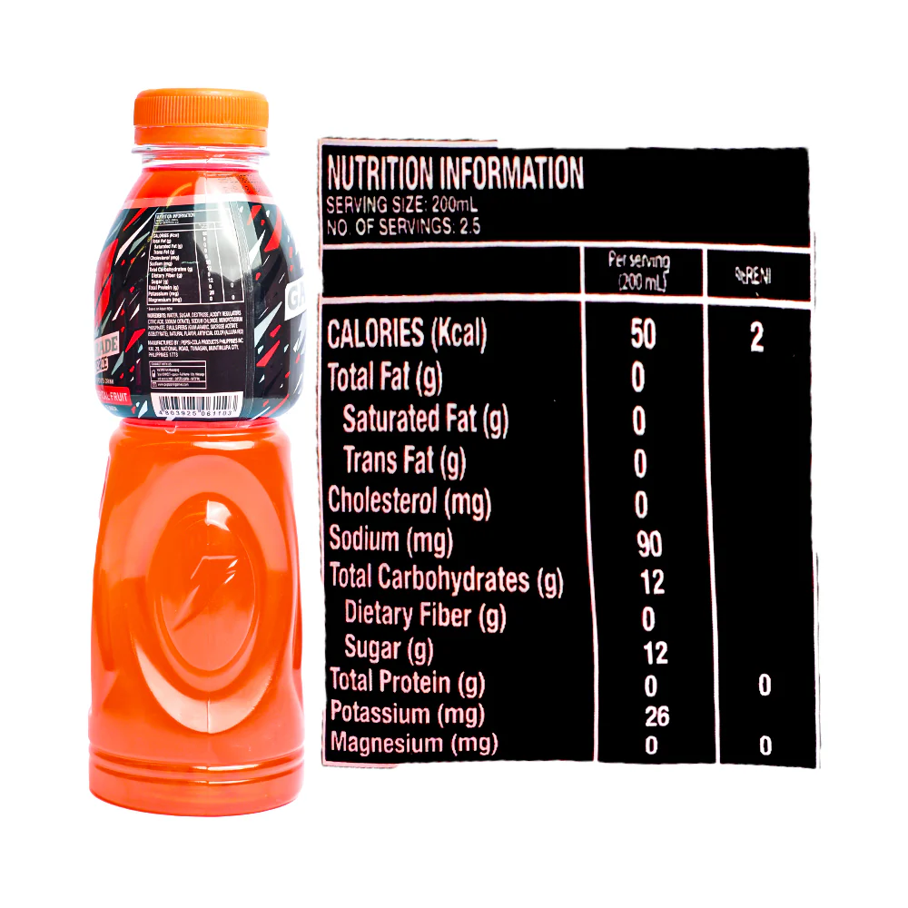 Gatorade Energy Drink Tropical Fruit 500ml - Image 2