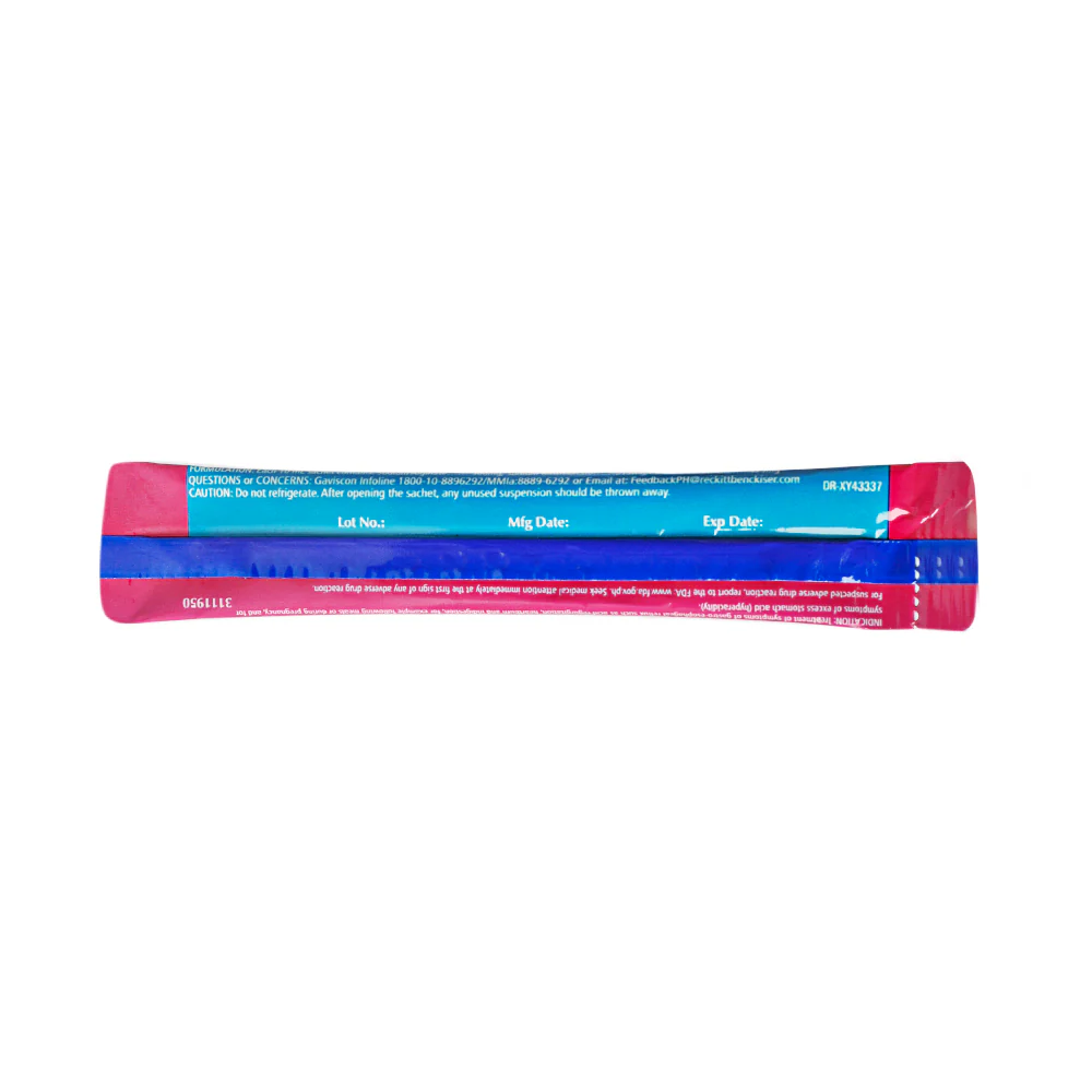 Gaviscon Double Action 500mg/213mg/325mg Oral Suspension 10ml - Image 2