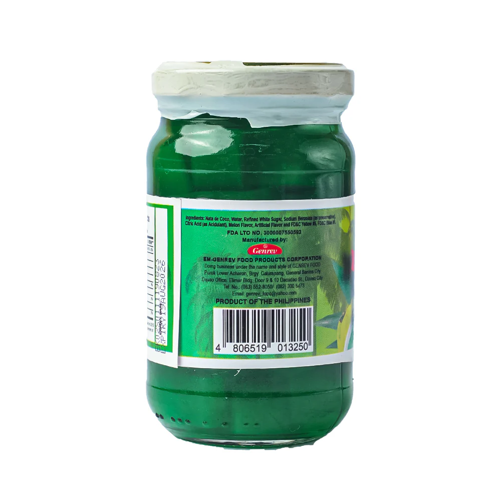Genrev Special Nata De Coco Green 227g (8oz) - Image 2