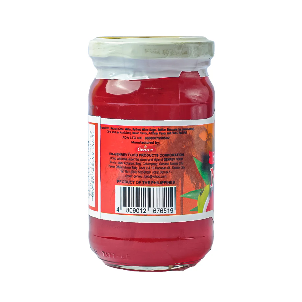Genrev Special Nata De Coco Red 227g (8oz) - Image 2